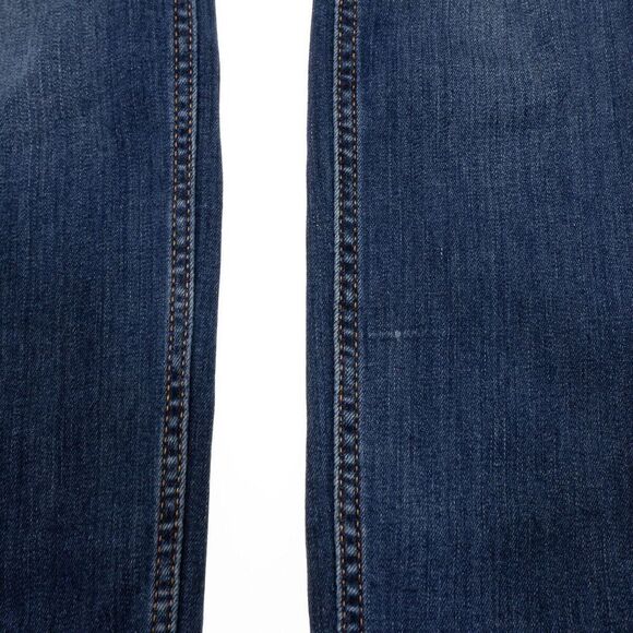Hollister Jeans Juniors Size 3 Blue Mid Rise Super Skinny Distressed 27 x 28 - Picture 7 of 12